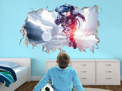 Astronaut Wall Decal -  Space Nasa removable wall decal